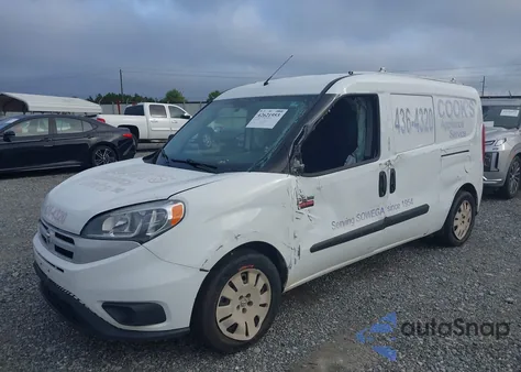 2016 Ram Promaster City Tradesman Slt z USA, uszkodzony, nr VIN ZFBERFBTXG6B60261